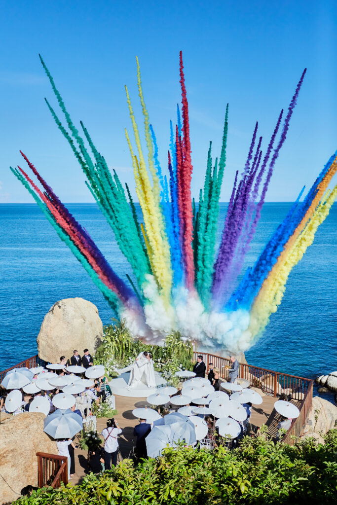 Silavadee Koh Samui Sundeck Wedding Fireworks