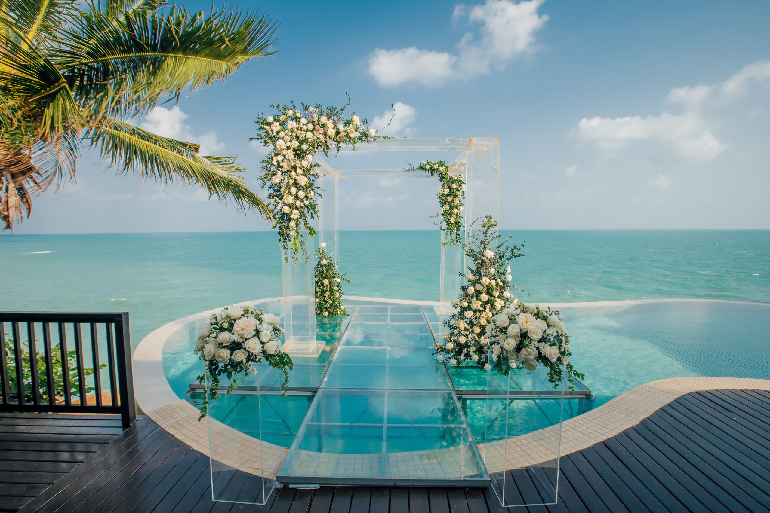 Glass Stage Wedding Silavadee Koh Samui